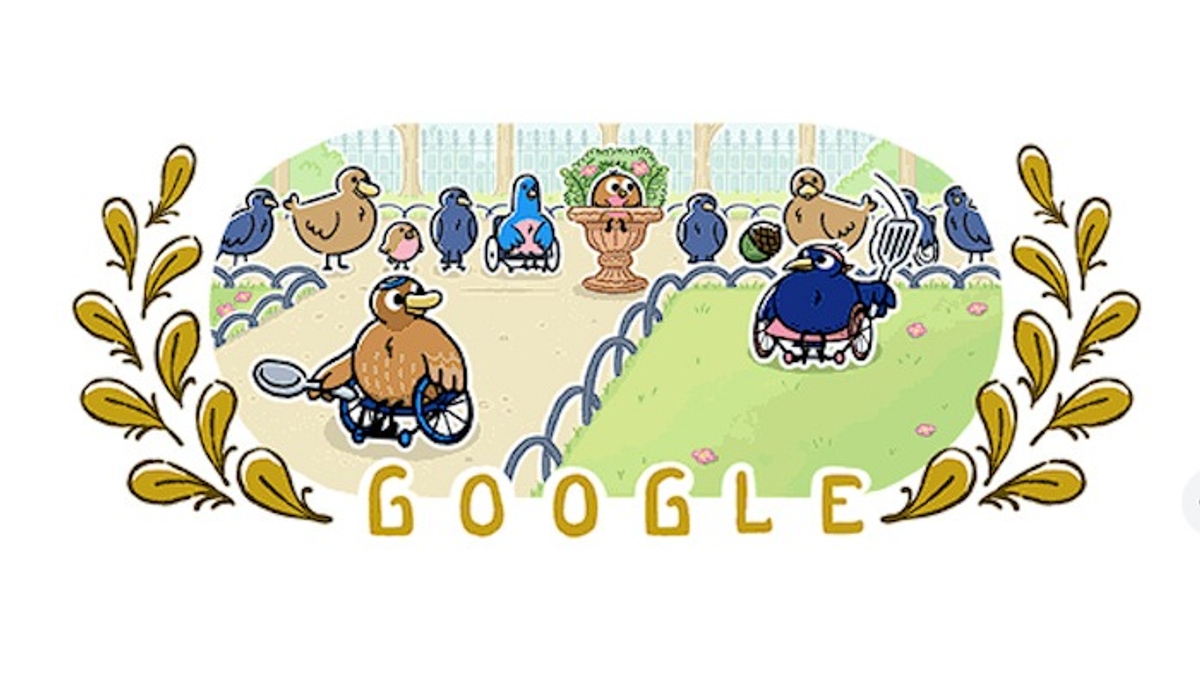 Wheelchair Tennis takes center court: Google Doodle celebrates Paralympic spirit gcw