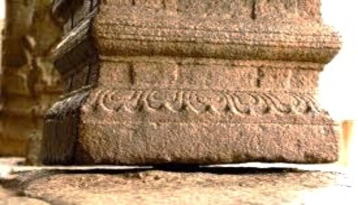 mystery of hanging pillar of lepakshi temple in andhra pradesh in tamil mks