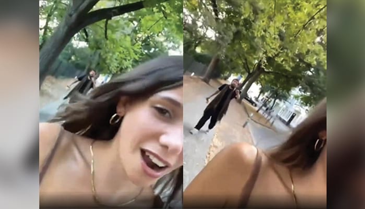 Caught on camera: Woman chased, harassed for not wearing Hijab in Germany, viral video sparks outrage (WATCH) shk