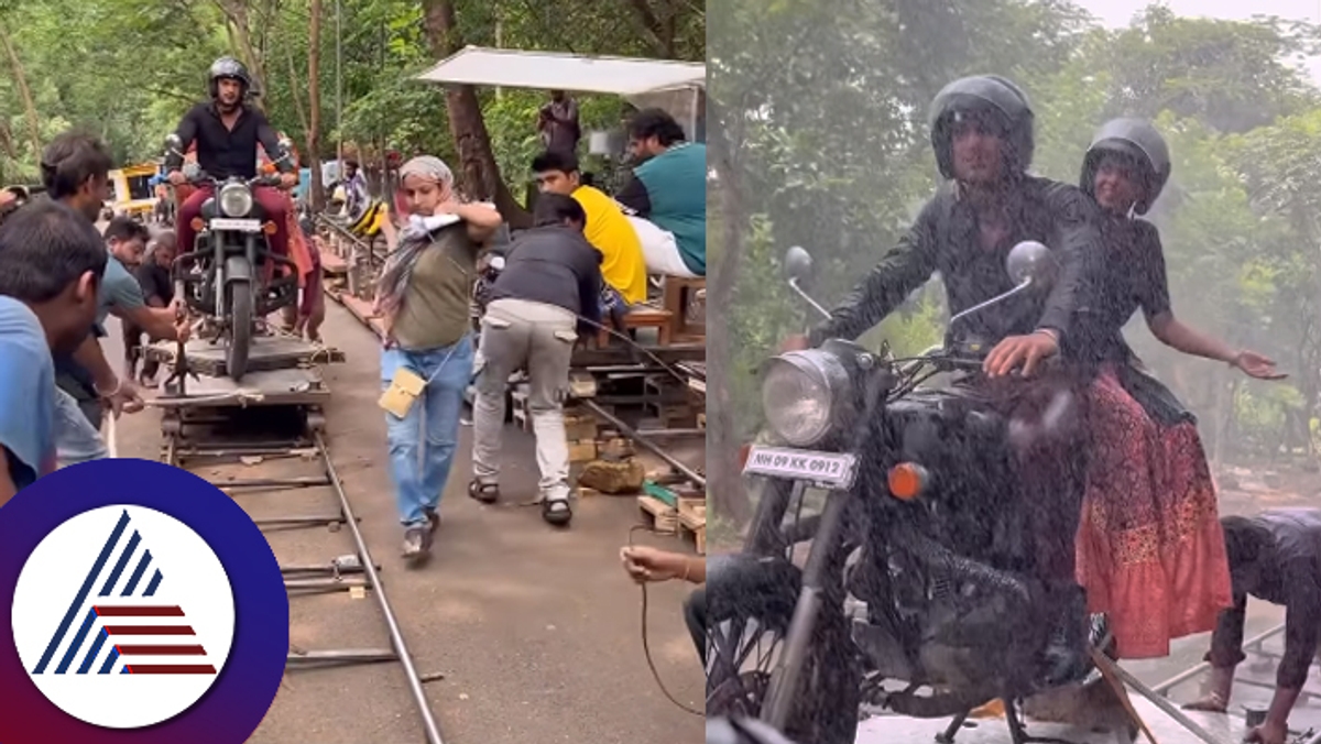 balancing heroine on bike while shooting for seiral or film making video gone viral suc