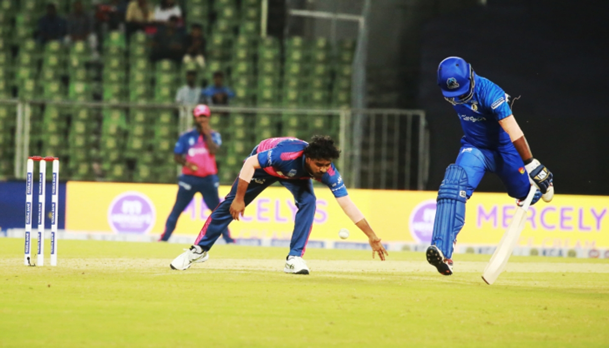 blue tigers filed a complaint against the wrong decision in the match against kollam sailors