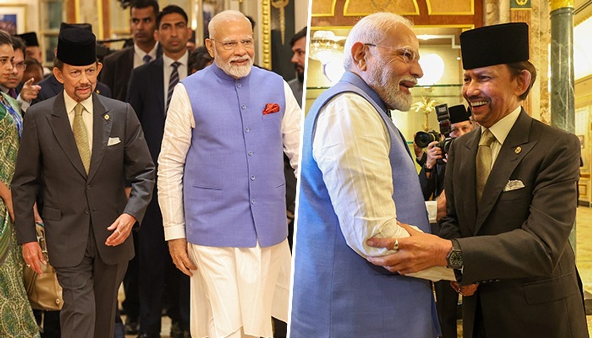 Talks were wide ranging, expand trade ties...' PM Modi 'delighted' after meeting Sultan of Brunei (PHOTOS) gcw