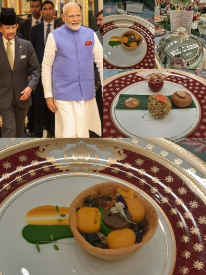 Narendra Modi in Brunei: Check out PM's lunch menu at Sultan's house