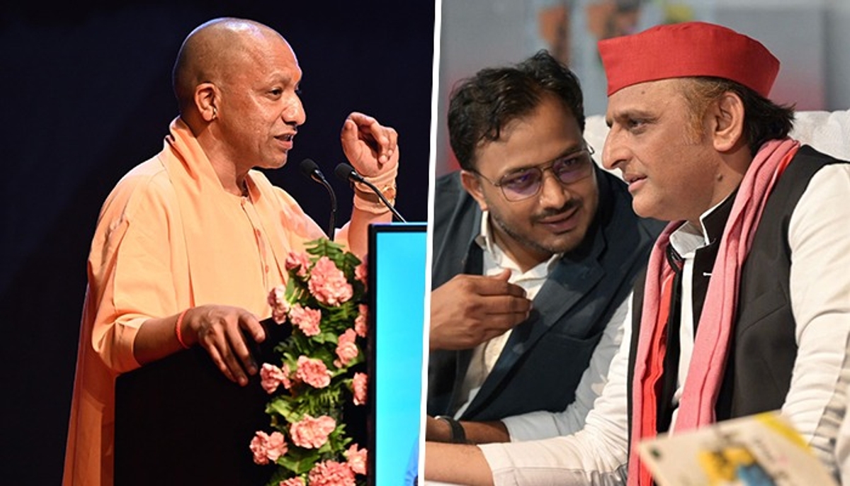 UP CM Yogi Adityanath gives reply to SP Akhilesh Yadav over Bulldozer remark says It takes courage san