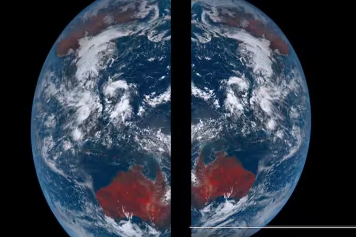 STUNNING! Timelapse video captures 24 hours on Earth from 36,000 km away in space (WATCH) shk