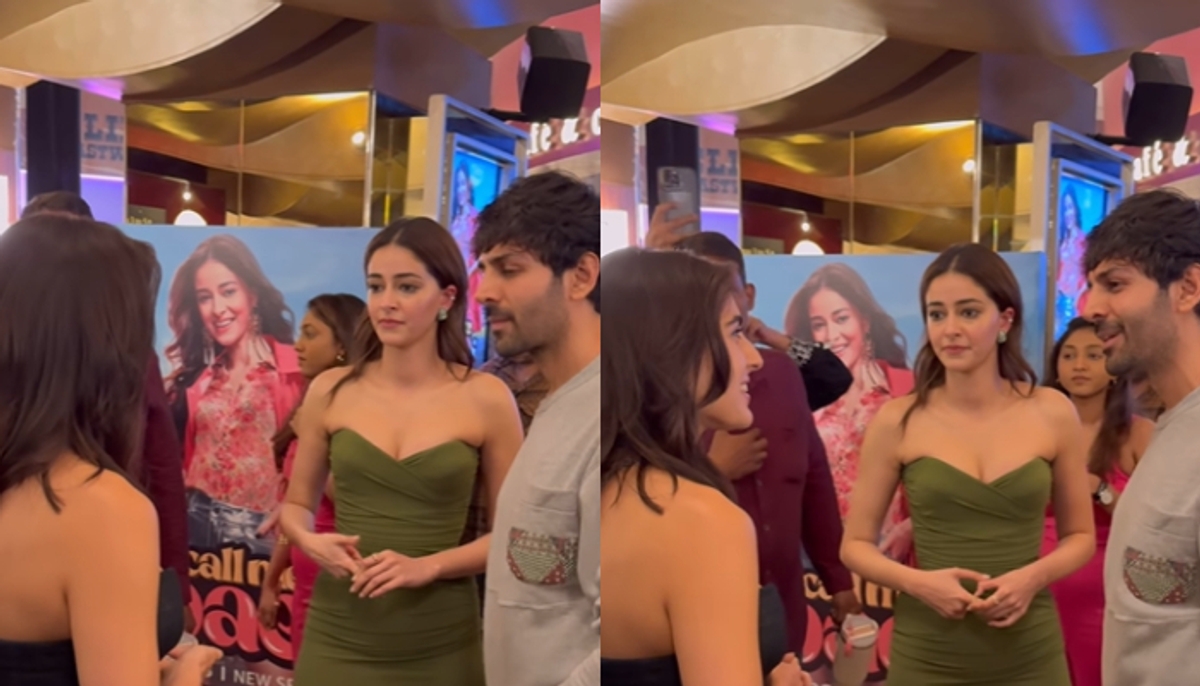 Call Me Bae promotions: Sara Ali Khan, Kartik Aaryan's hug steal show; Ananya Panday's reaction goes VIRAL ATG