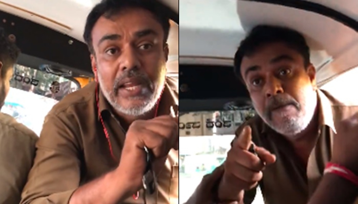 Ola auto driver slapped to woman for canceling the booking san