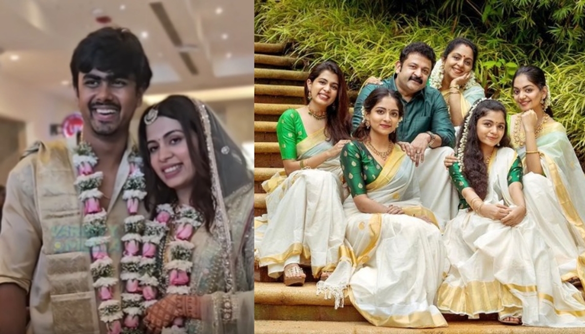 Actor-politician Krishna Kumar's daughter Diya ties knot with long-time partner Aswin; see photos dmn