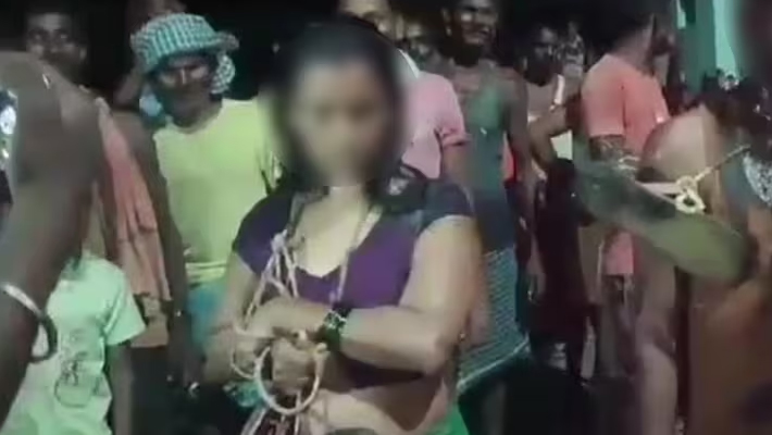 Inhumane incident in Bihar punishment by villagers for stripping couple half-naked mrq