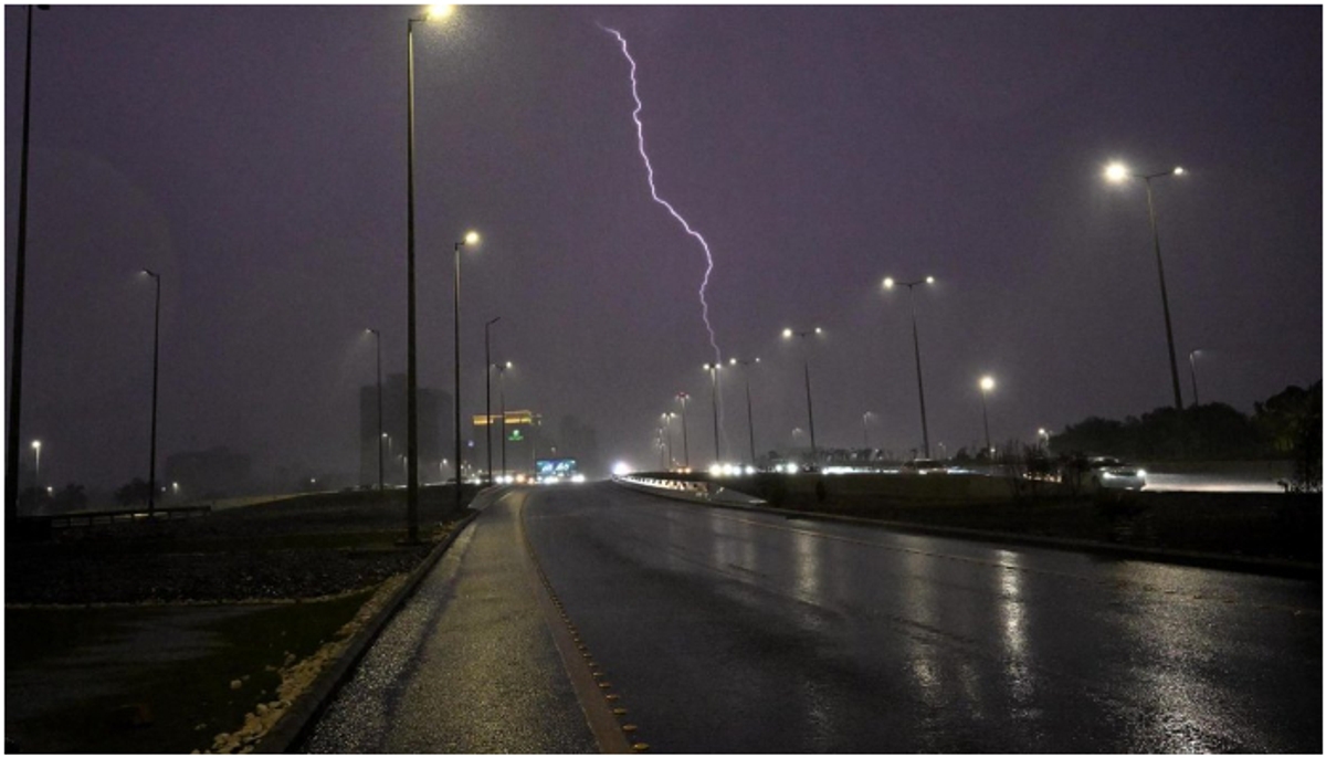 rain and thunderstorms expected in saudi till sunday 