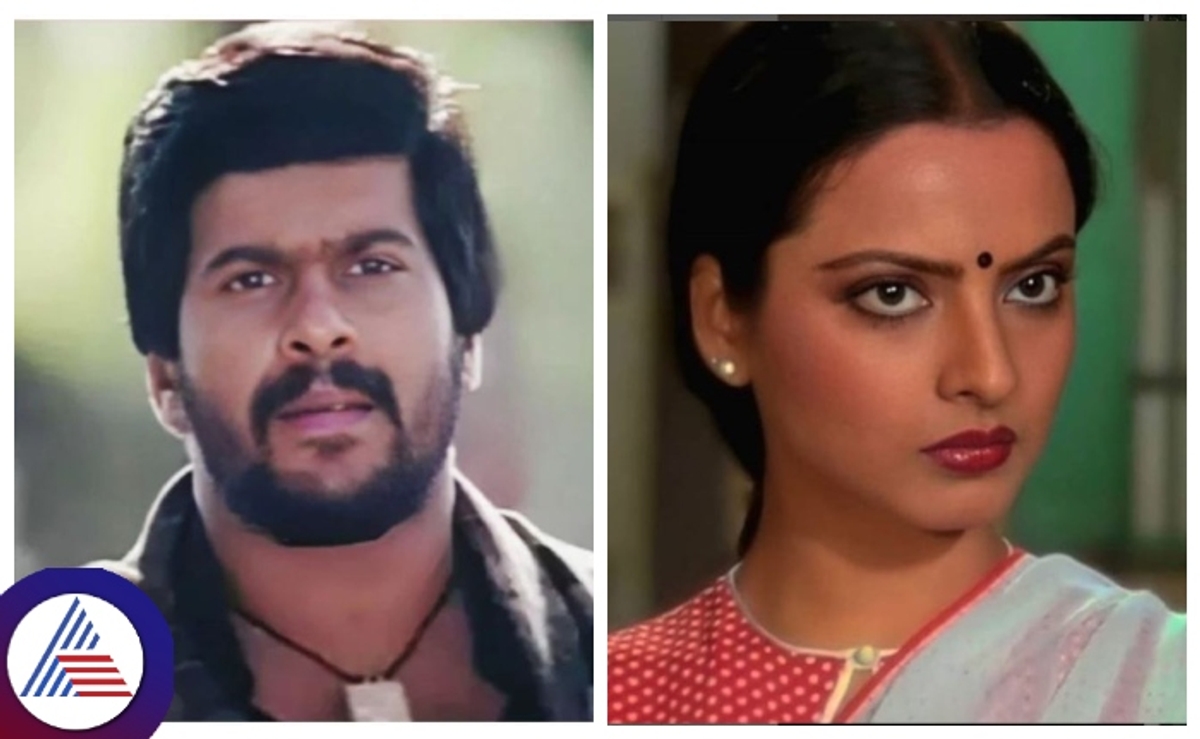 Shankar Nag acts with legend actress rekha in bollywood movie uthsav srb