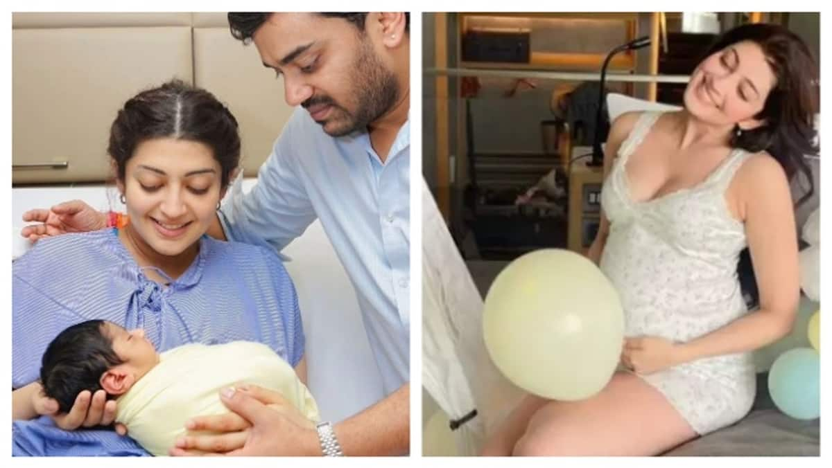 Actress Pranitha Subhash Blessed Boy baby mma