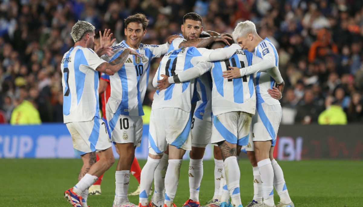 football Messi-less Argentina thrash Chile 3-0 in World Cup qualifier scr