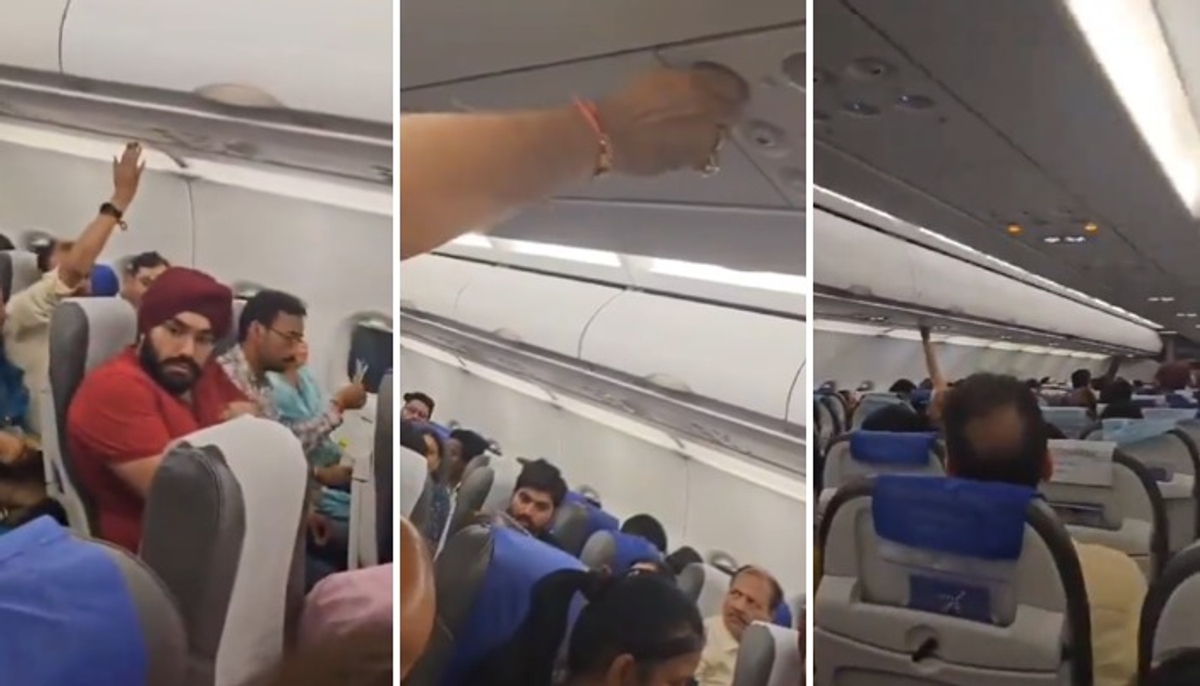 AC malfunctions on IndiGo Delhi-Varanasi flight, passengers distressing ordeal caught on camera (WATCH) snt