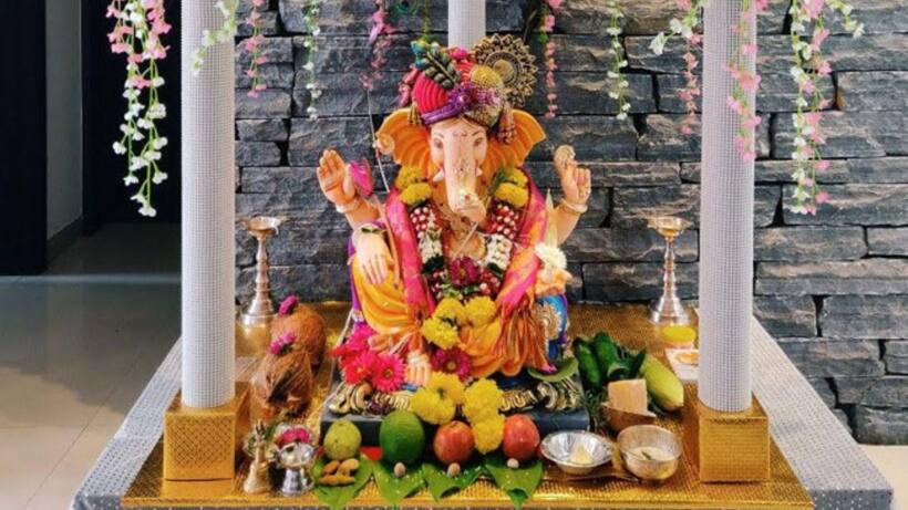 Ganpati Garland Under 100 Rupees 