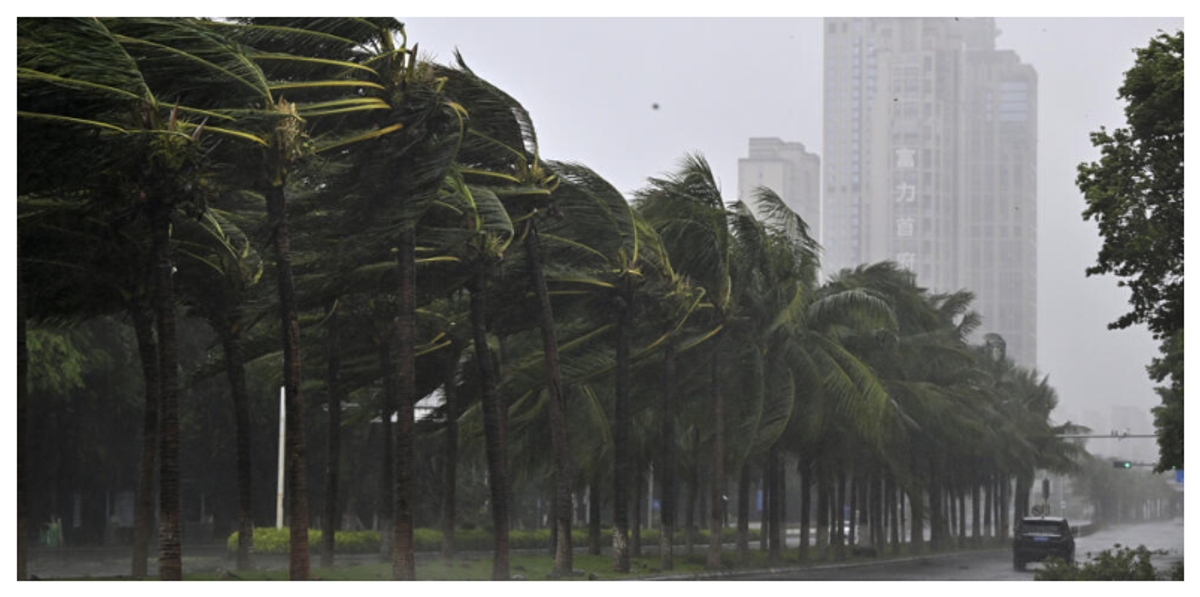 Super Typhoon Yagi makes land fall in China