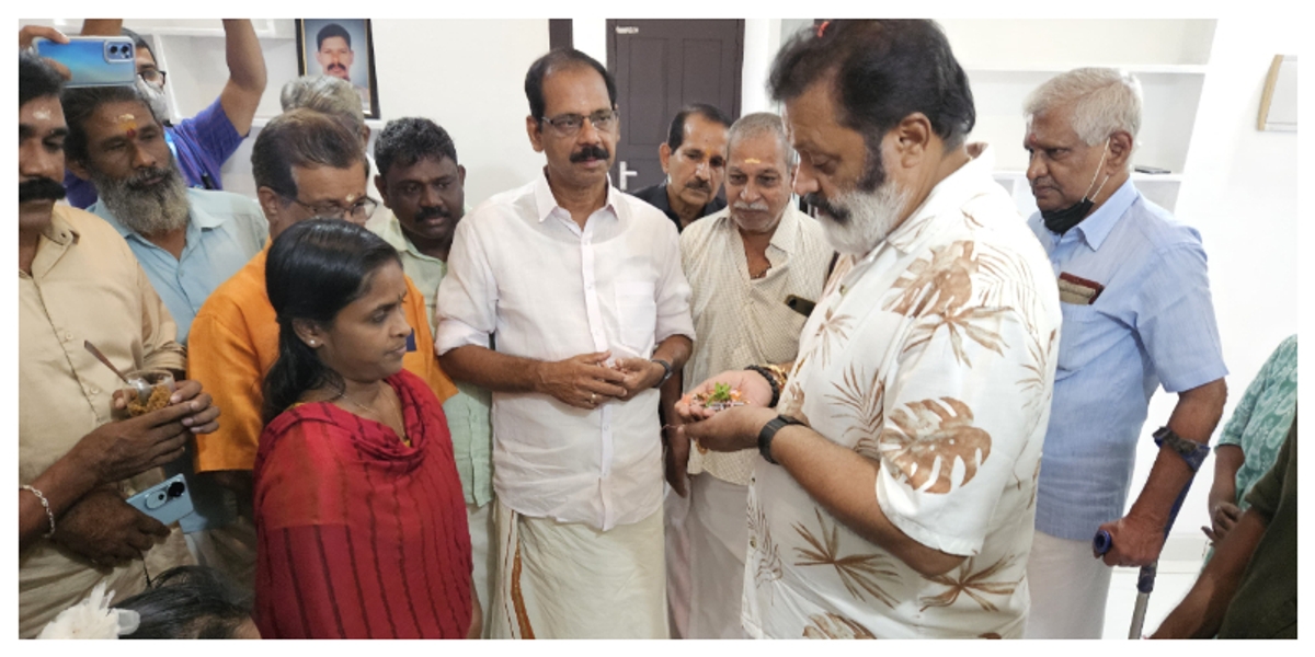 Panchayat alleged that the house built by Sevabharati, inaugurated by Suresh Gopi, belongs to the Life scheme