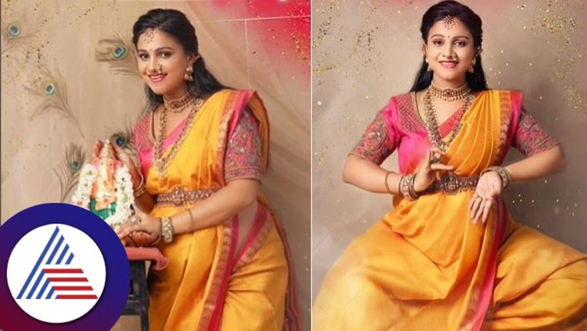 Is Kannada actress Kavitha Gowda Gowri pregnant? Check out her latest photoshoot on Ganesh Chaturthi  RBA