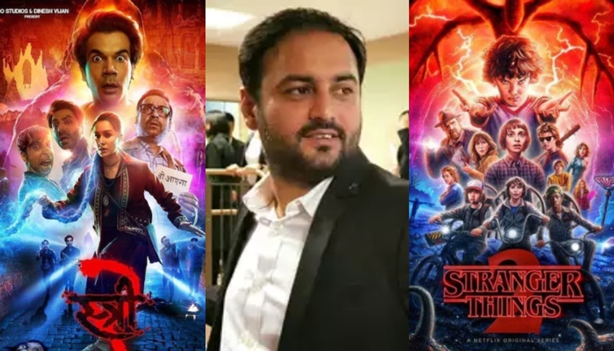 stree 2 director amar kaushik reacts to plagiarism allegation about the movies poster with netflix series stranger things