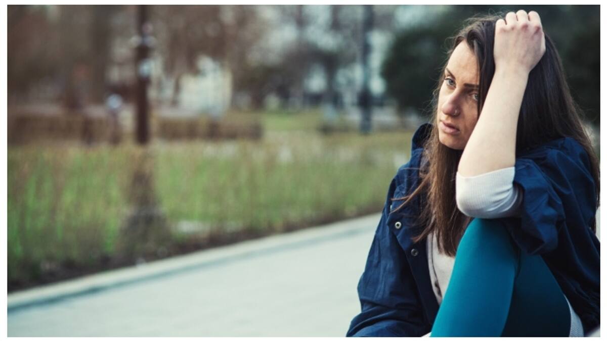 sad woman