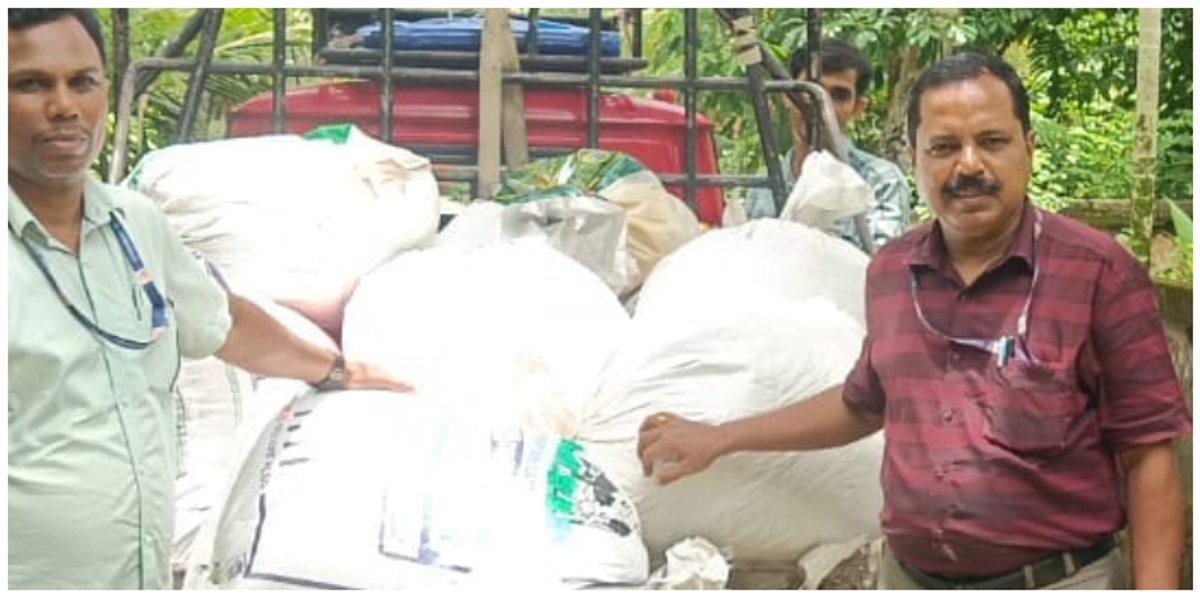 house where not a single person lives  550 kg of rice was seized