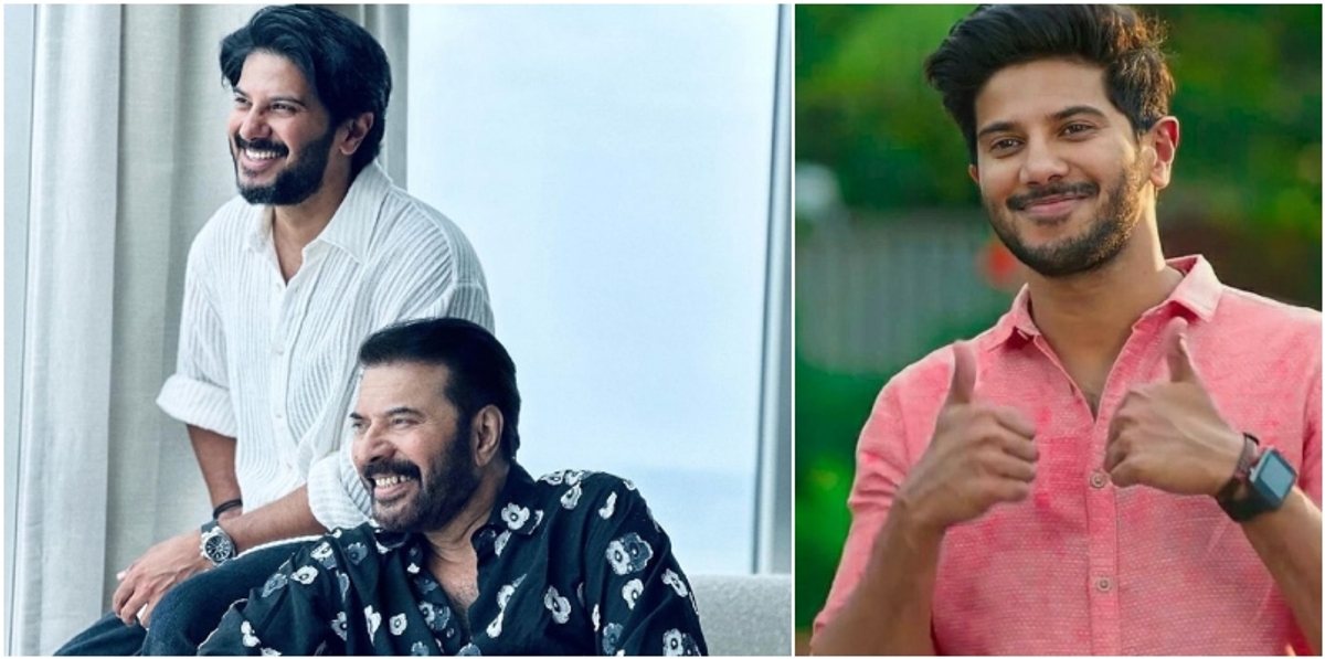 Dulquer wishes Mammootty on his birthday 'We don't have photos together because I just realized' 