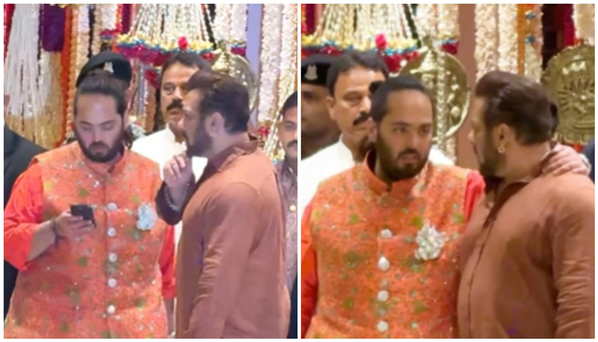 WATCH: Anant Ambani and Salman Khan share a warm moment at Ganpati celebration NTI