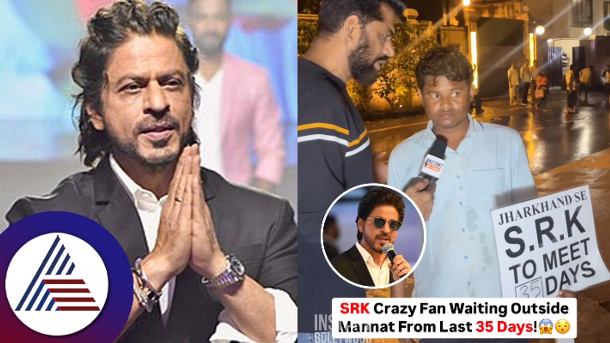 Shah Rukh Khans fan from Jharkhand has been waiting to meet him outside Mannat for 36 days suc