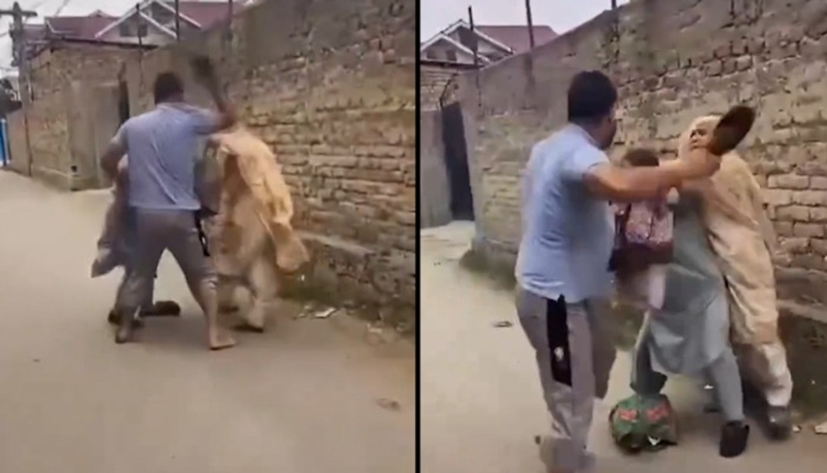 Jammu and Kashmir SHOCKER! Son assaults elderly parents with slipper in Srinagar; viral video sparks outrage (WATCH) snt