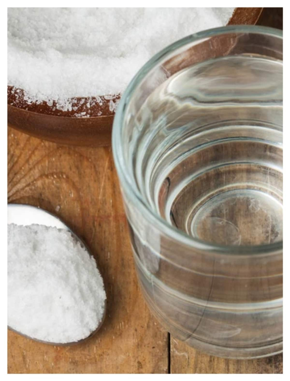 reasons to have drink warm salt water on an empty stomach daily