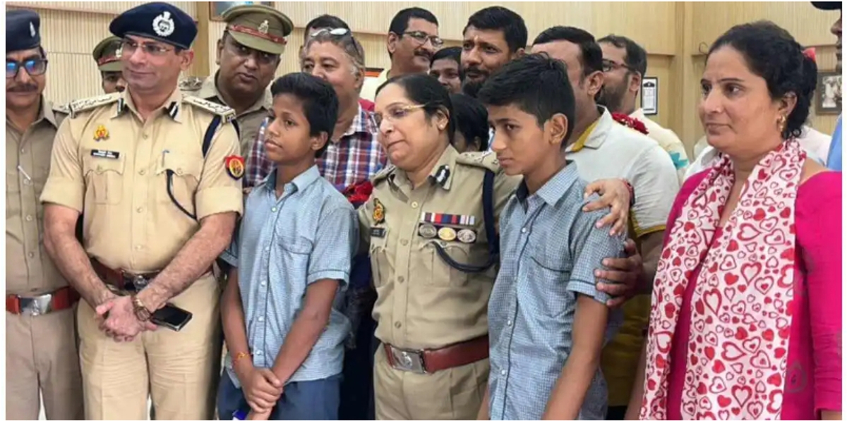 UP Police Tracked Down Missing Noida Boys 