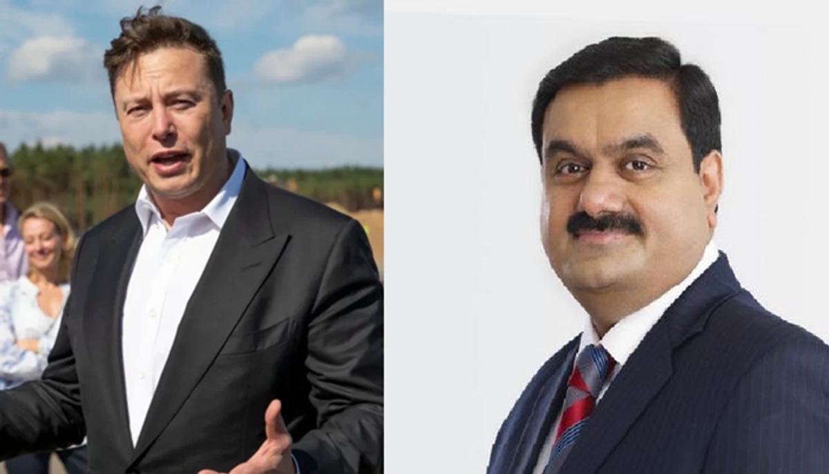 Elon musk on race to become world first trillionaire by 2027 gautam adani in 2nd says report ckm