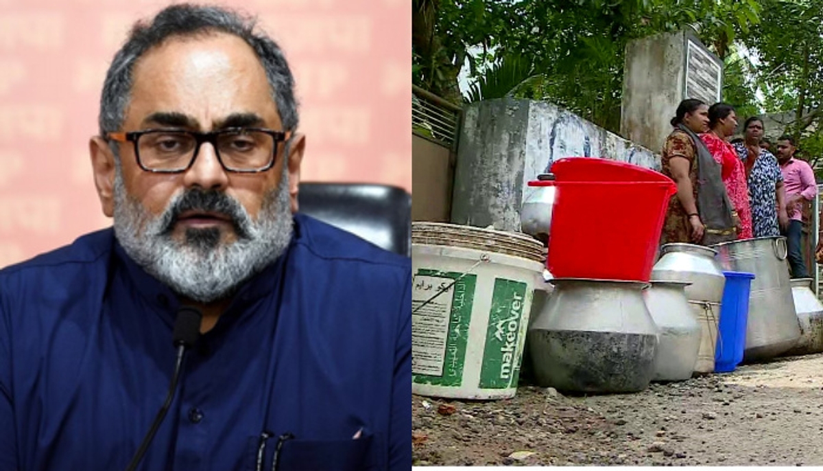 'Focus on replacing 90-year-old pipes...' Rajeev Chandrasekhar tells Kerala govt over water crisis in capital anr