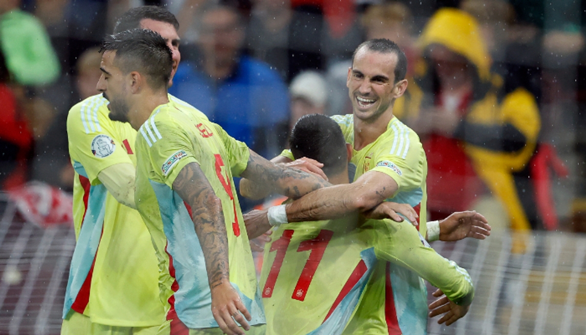 football UEFA Nations League 2024-25: Ten-man Spain thrash Switzerland 4-1 scr