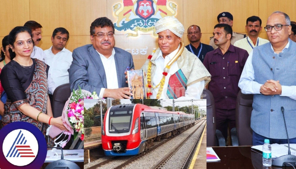 Bengaluru Suburban Rail Project complete by 2026 says Railway minister V Somanna sat