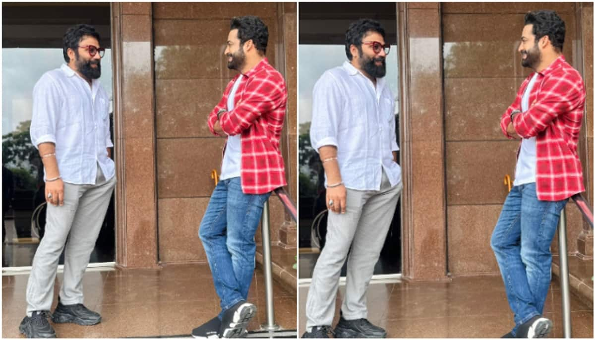 Jr NTR, Sandeep Vanga Reddy to work together? 'Devara' star meets 'Kabir Singh' director, see VIRAL pic ATG