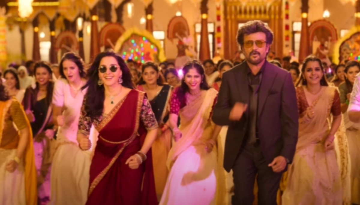 actor rajinikanth movie Vettaiyan Manasilaayo song 