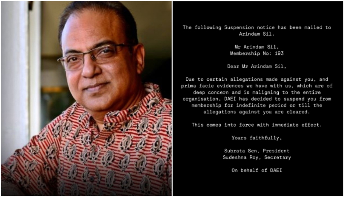 Made me sit on his lap, kissed me...; Actress accuses Bengali director Arindam Sil of inappropriate behavior ATG