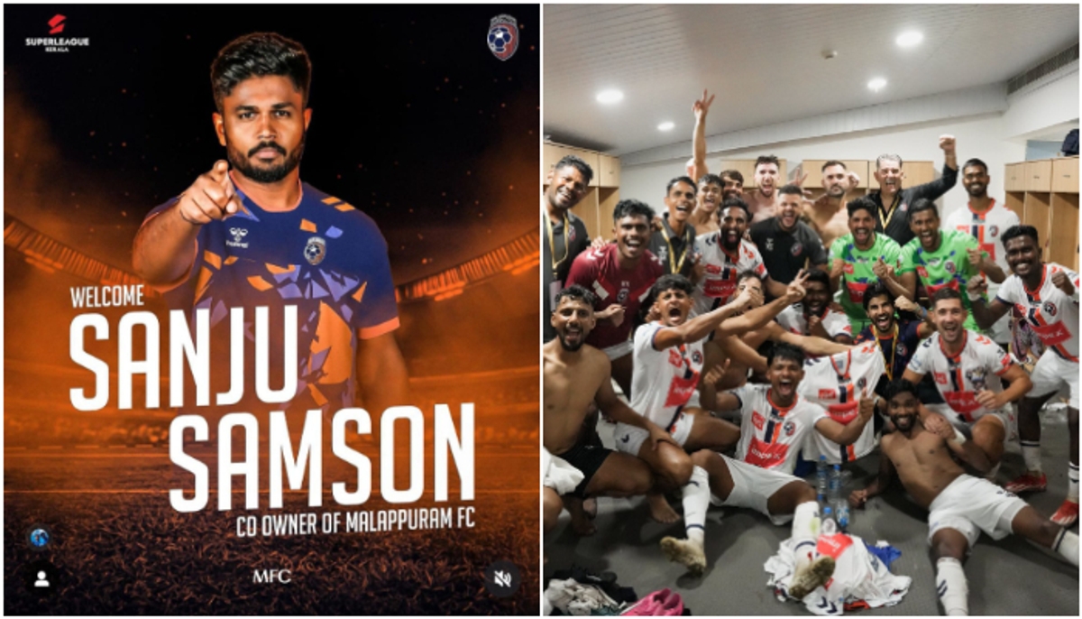 sanju samson joins with malappuram fc for super league kerala