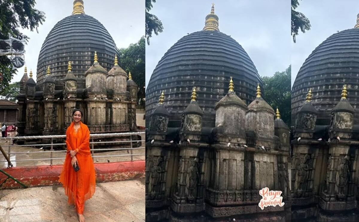 Darshan wife Vijayalakshmi visits Kamakhya Temple in Assam; see pictures RBA