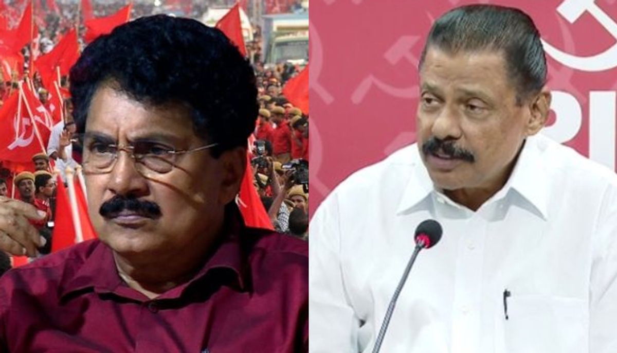 cpm state secretary mv govindan against pk sasi who was expelled from all party positions on financial fraud allegations he used party for money making