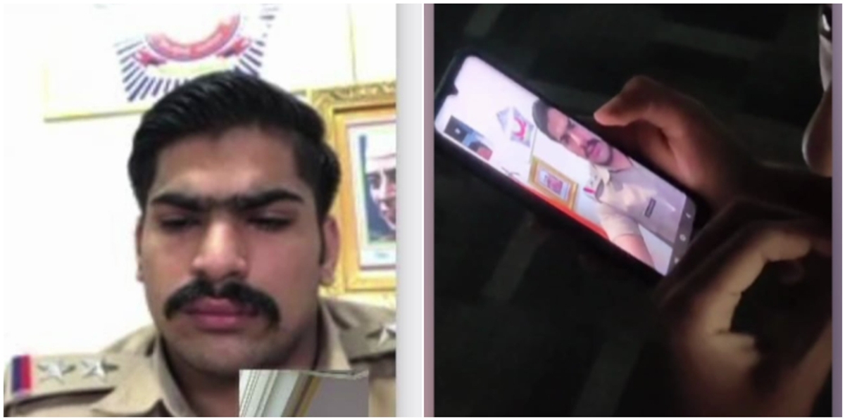 set up police station and video call Attempted massive fraud