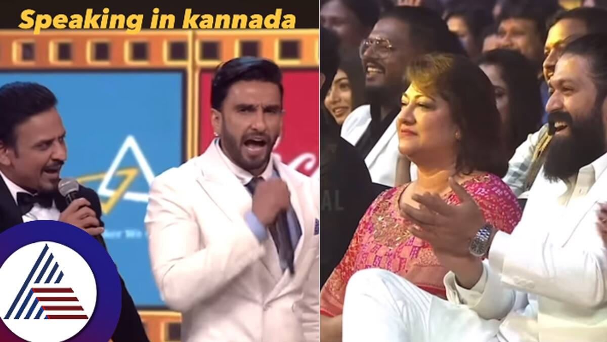 Ranveer Singh stunned everyone by speaking in Kannada   video has gone viral suc