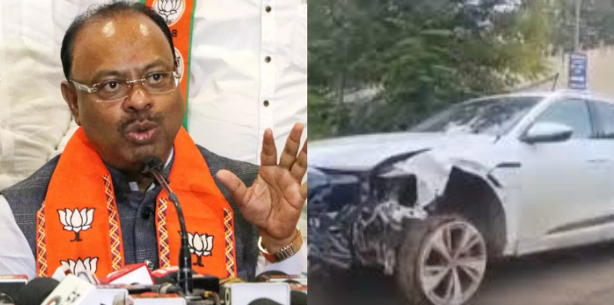 Audi car owned by Maharashtra BJP president Chandrashekhar Bawankules son hit several vehicles in Nagpur