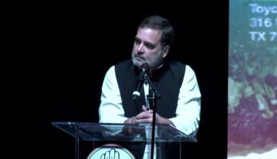 Rahul Gandhi slams PM Modi at US event, says '56-inch chest', direct connection with god is now history