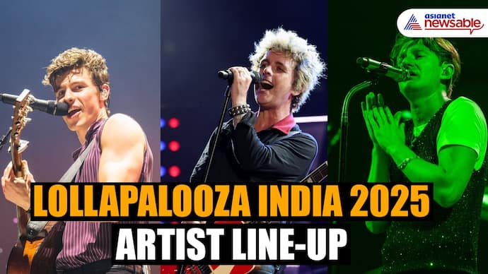 Lollapalooza India 2025: Hanumankind to Shawn Mendes and more; here's a list of artists performing in Mumbai