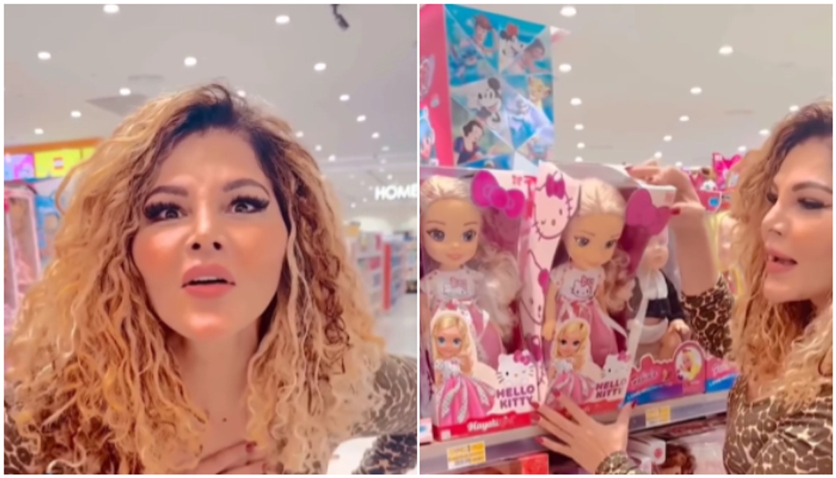 'Main maasi ban gayi': Rakhi Sawant shops for Deepika Padukone's daughter in Dubai, Fans applaud her kindness RTM 