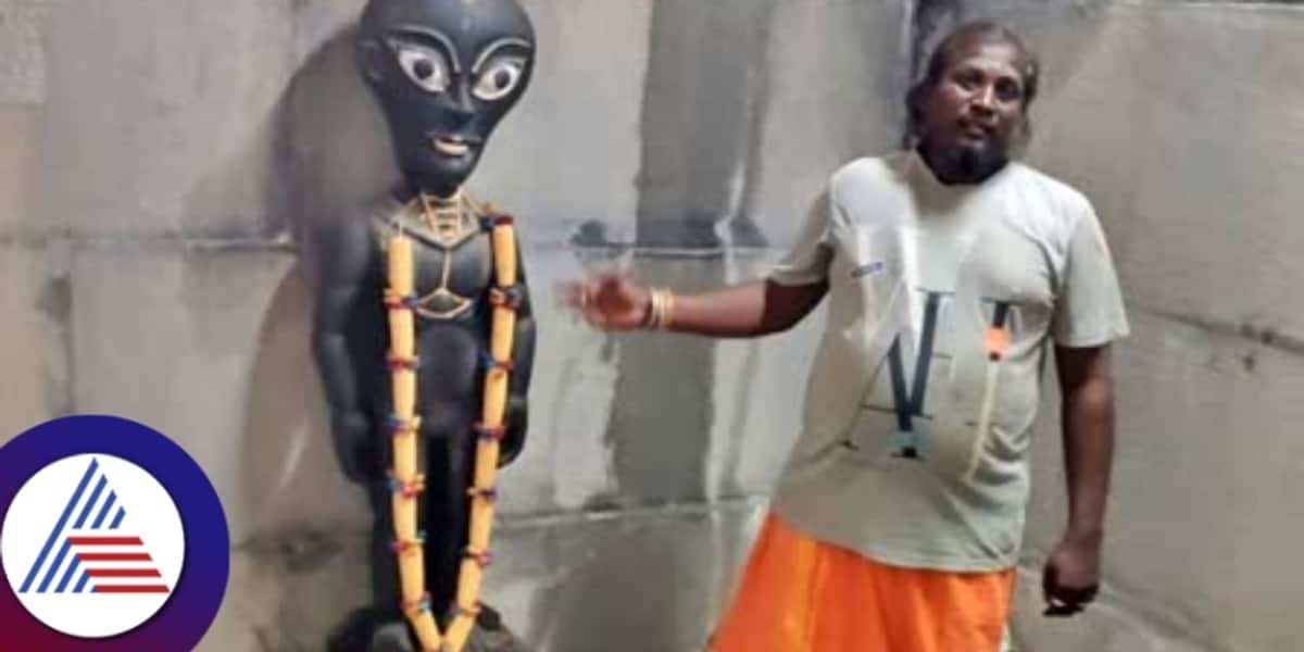 Alien God temple: Tamil Nadu man constructs shrine for an extraterrestrial deity RTM