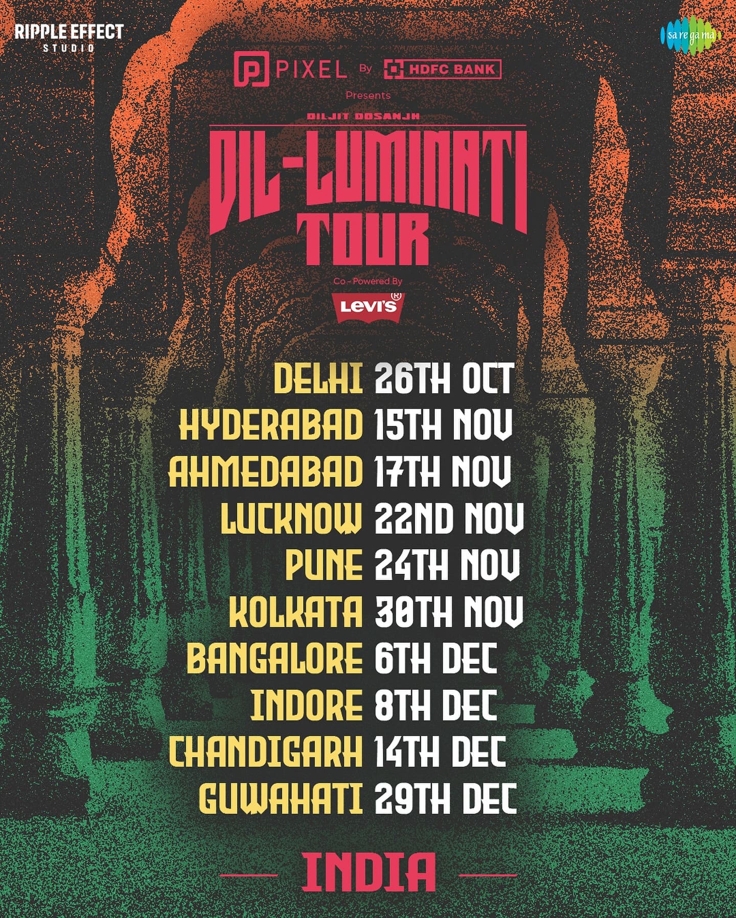 Diljit Dosanjh Dil-Luminati India Tour tickets all sold out within few minutes; many fans disheartened RBA