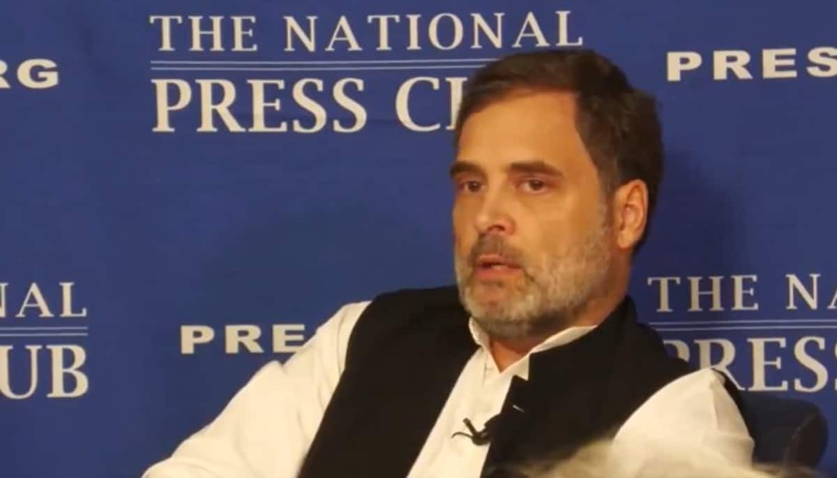 In US, Rahul Gandhi claims 'Chinese troops occupied land the size of Delhi in Ladakh', stokes fresh row watch snt